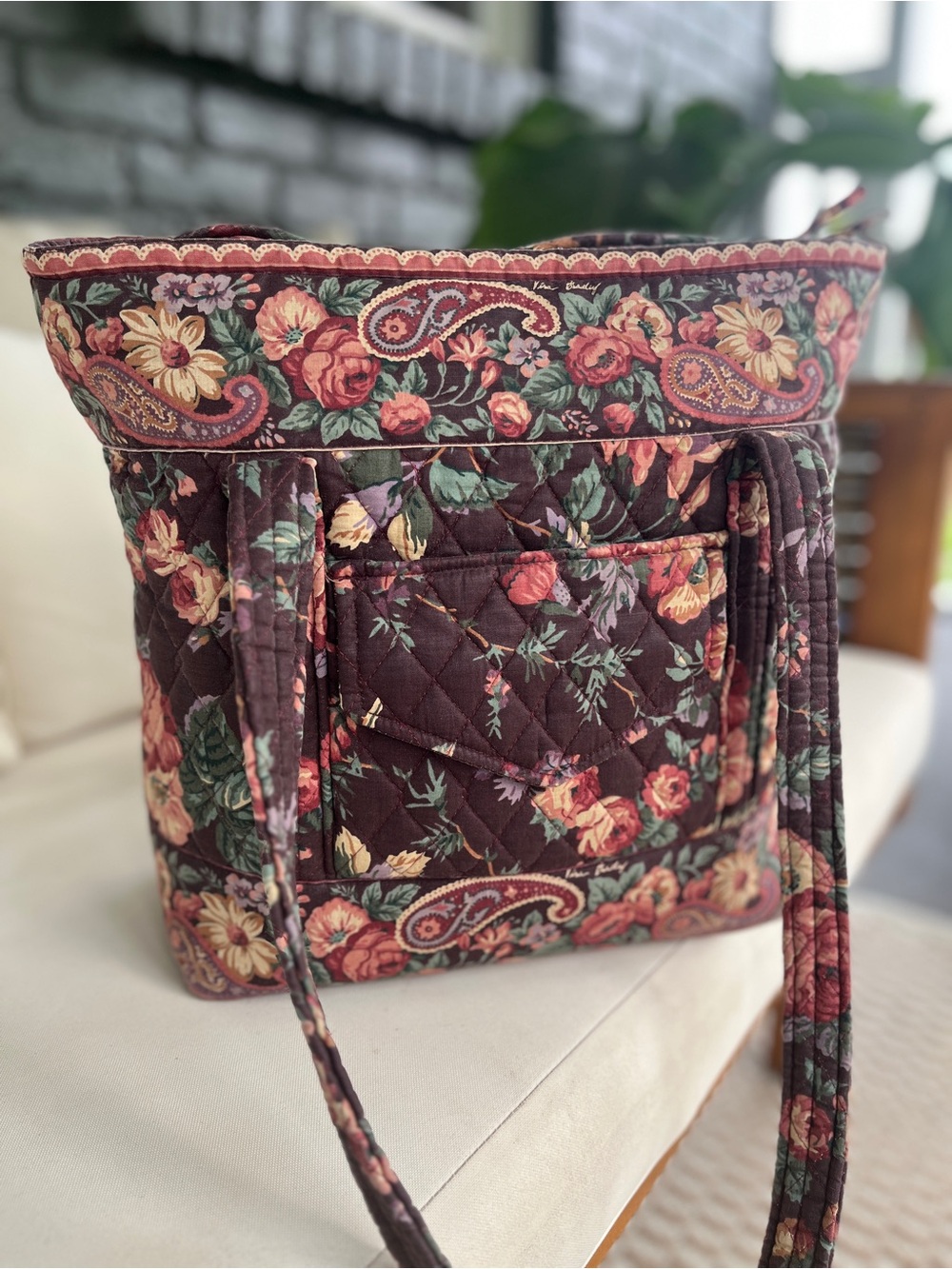 Vera Bradley Wildwood Medium Tote Bag
